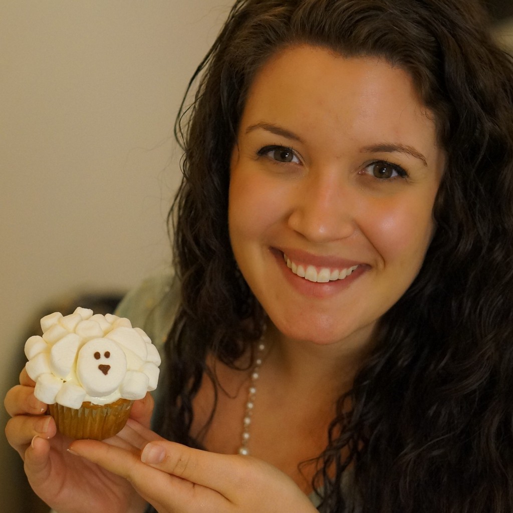 Marshmallow-sheep-cupcakes