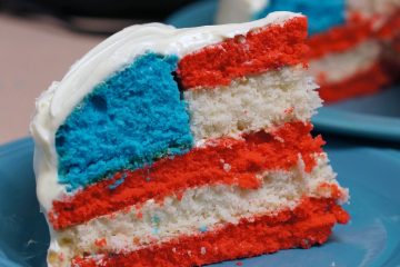 US-flag-cake