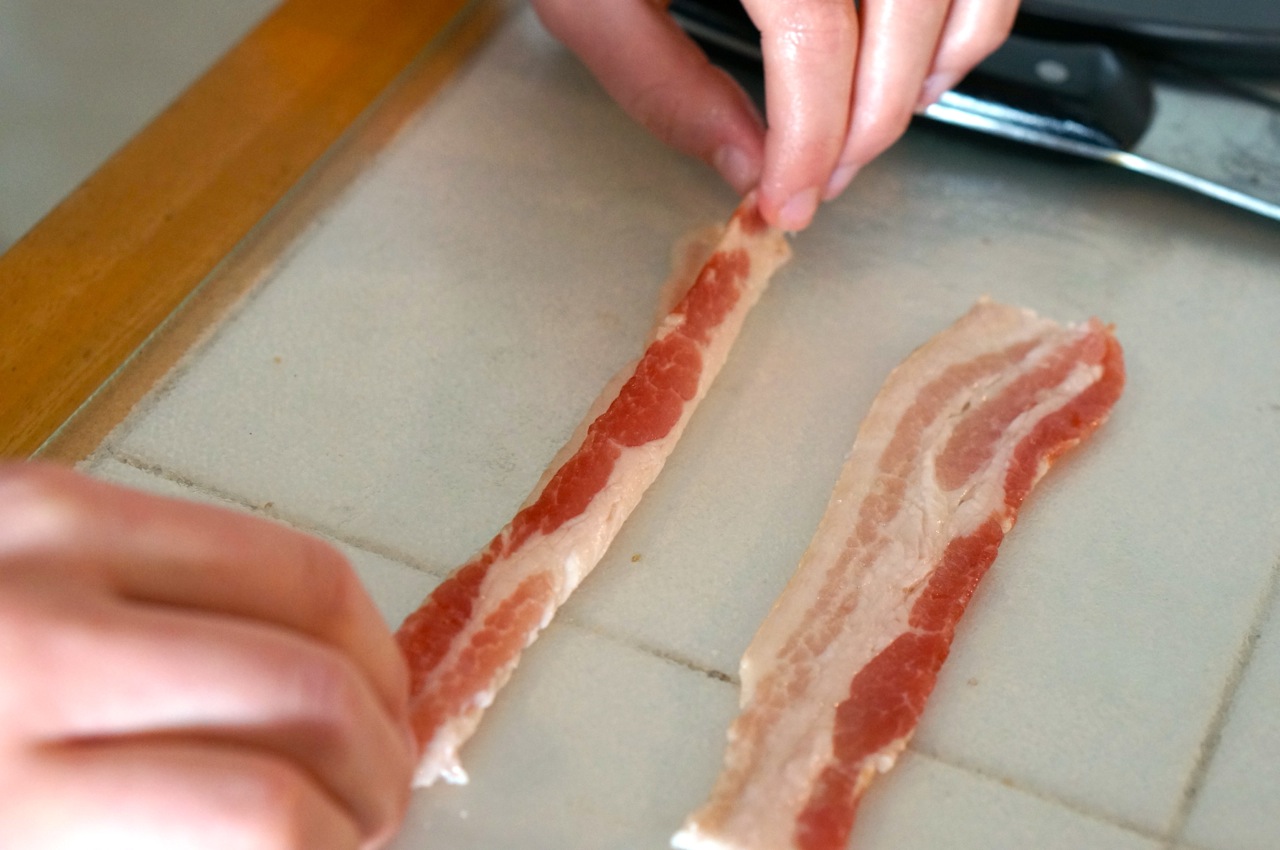 How to Make Heart-Shaped Bacon - The BakerMama