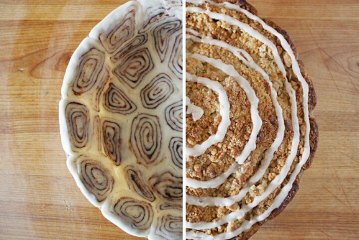 The rest of the apple pie: Apple Pie With Pillsbury Pie Crust : Apple Pie With Cinnamon Roll Crust We Re Calling Shenanigans