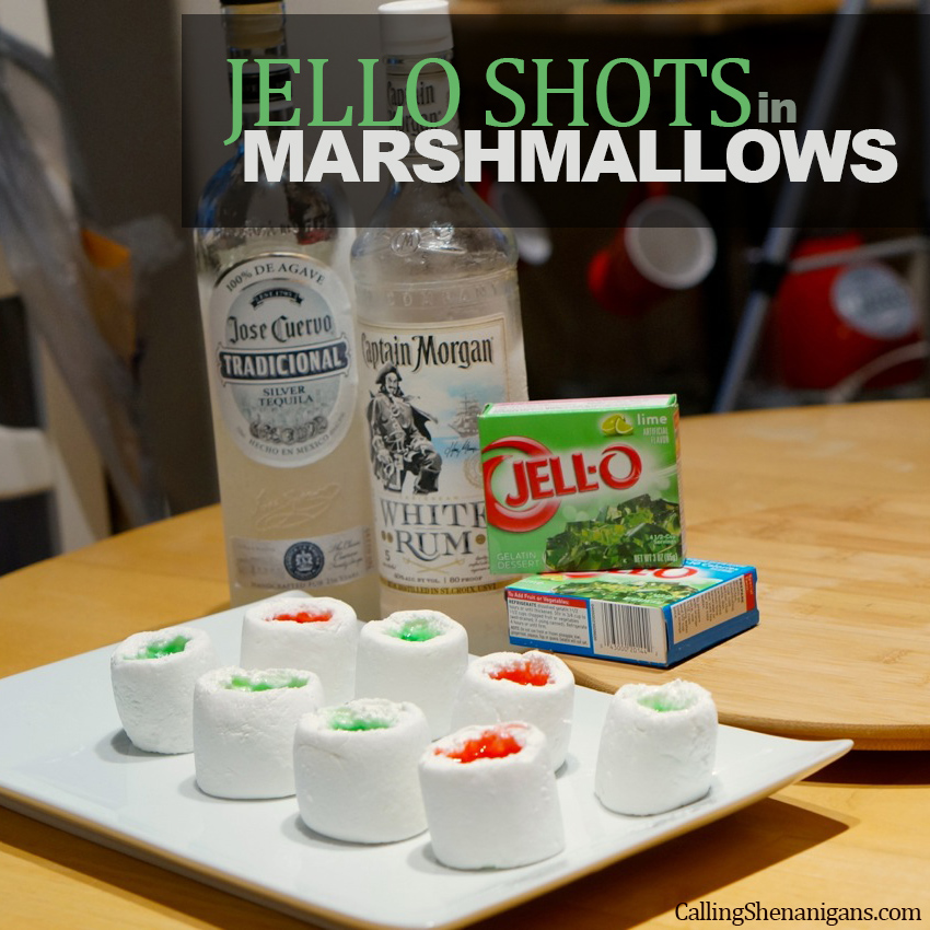 Marshmallow-jello-shots