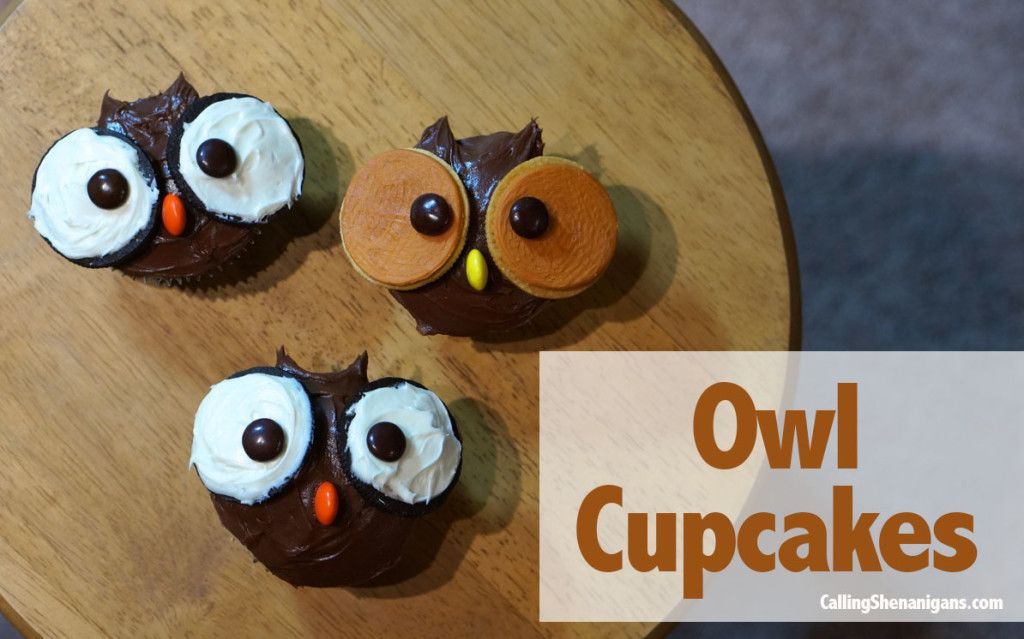 owl cupcake recipe