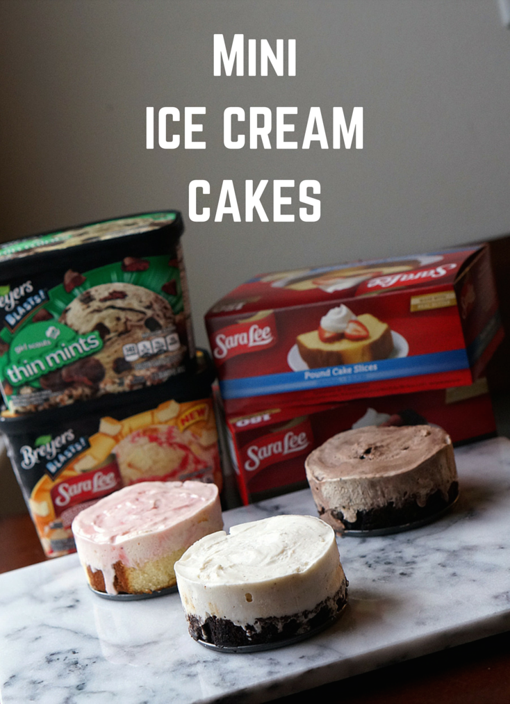 Individual Mini Ice Cream Cakes - Sarah Hearts