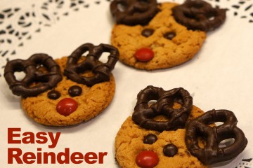 Homemade Reindeer Cookies
