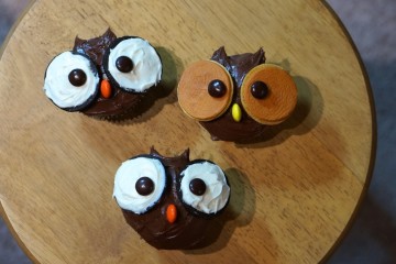 owl cupcakes for kids